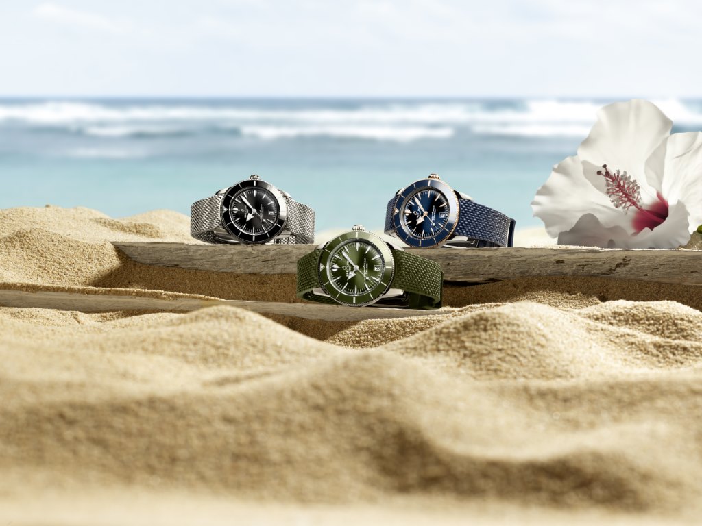 Breitling تكشف الستار عن الإصدار الأحدث من ساعةSuperocean Heritage
