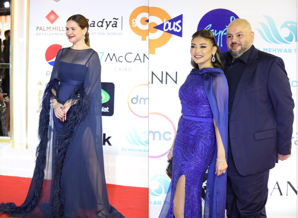 إطلالة ريا أبي راشد وميار الغيطي