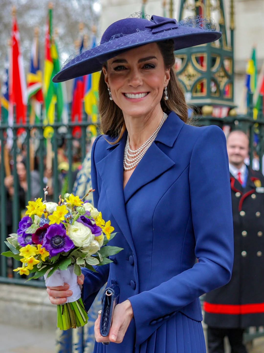 كيت والأمير ويليام إلى الملك تشارلز والملكة كاميلا للاحتفال بالكومنولث في دير وستمنستر