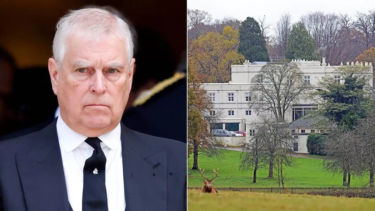 أندرو يغادر "رويال لودج"