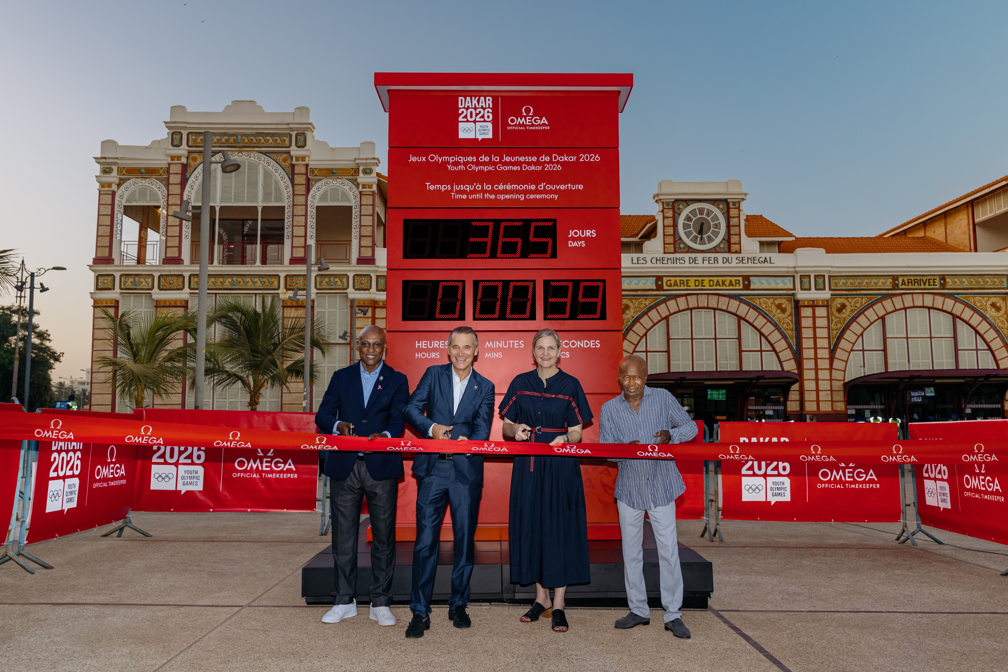أطلقت OMEGA ساعة العد التنازلي الخاصة بها، احتفاءً بأول حدث رياضي تنظمه اللجنة الأولمبية الدولية