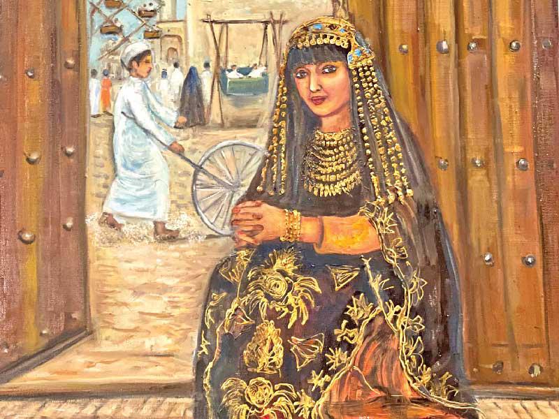 أعمال فنية تصور طقوس العيد