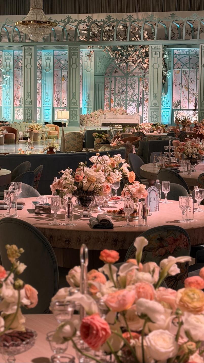 أجمل صور وفيديوهات ديكور زفاف بدر محمد عبده