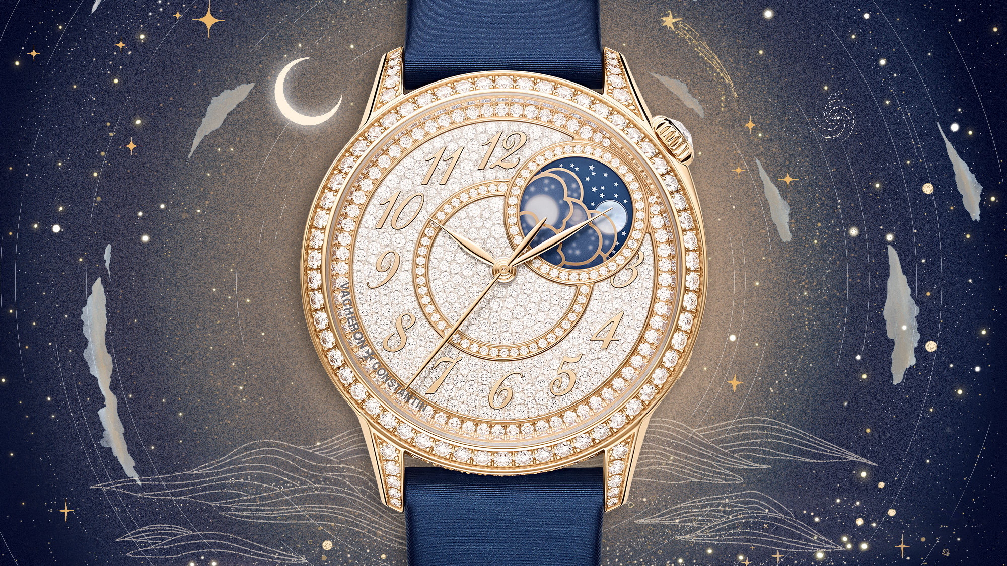 ساعة Patrimony Self winding Pink