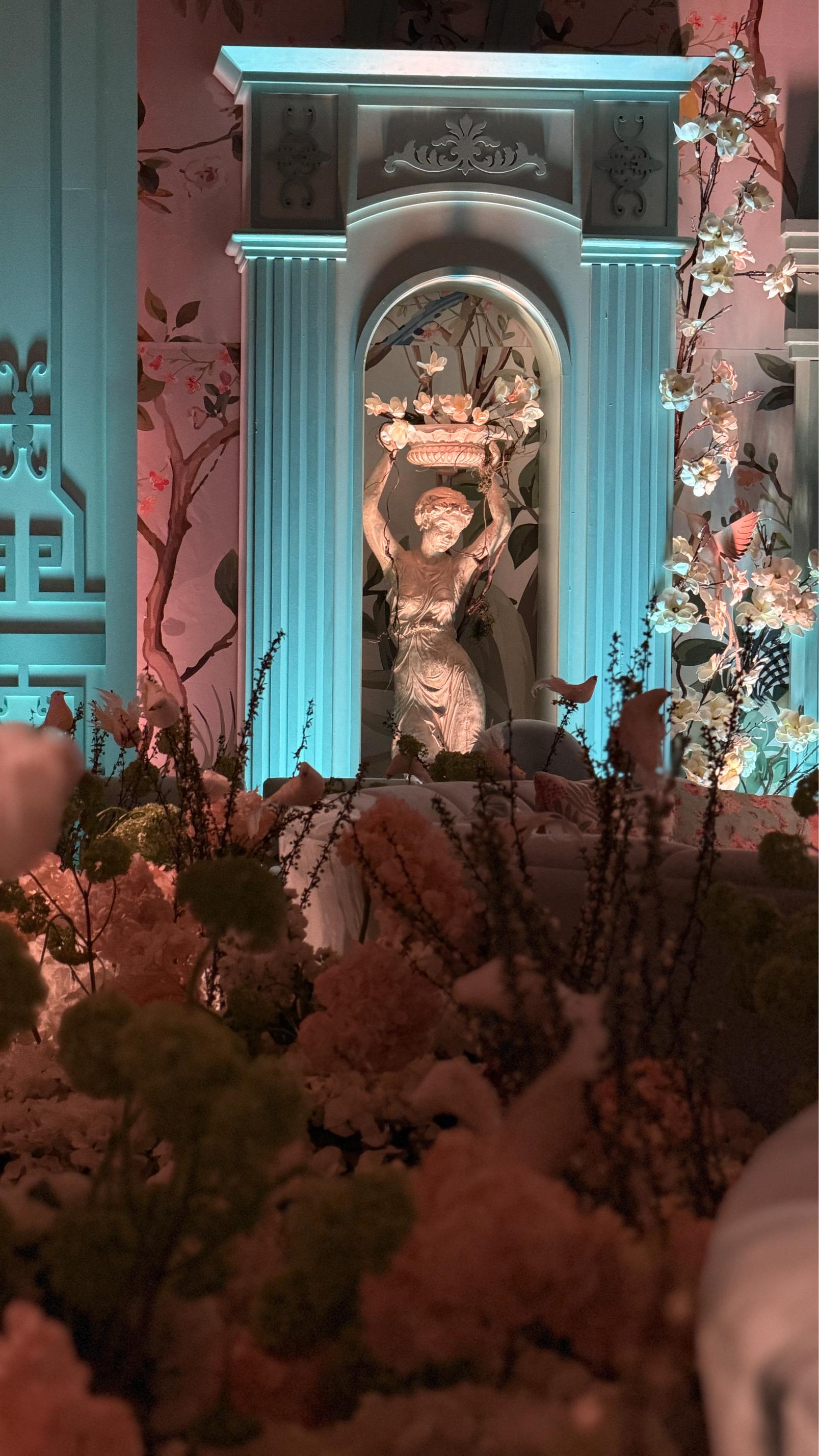 أجمل صور وفيديوهات ديكور زفاف بدر محمد عبده