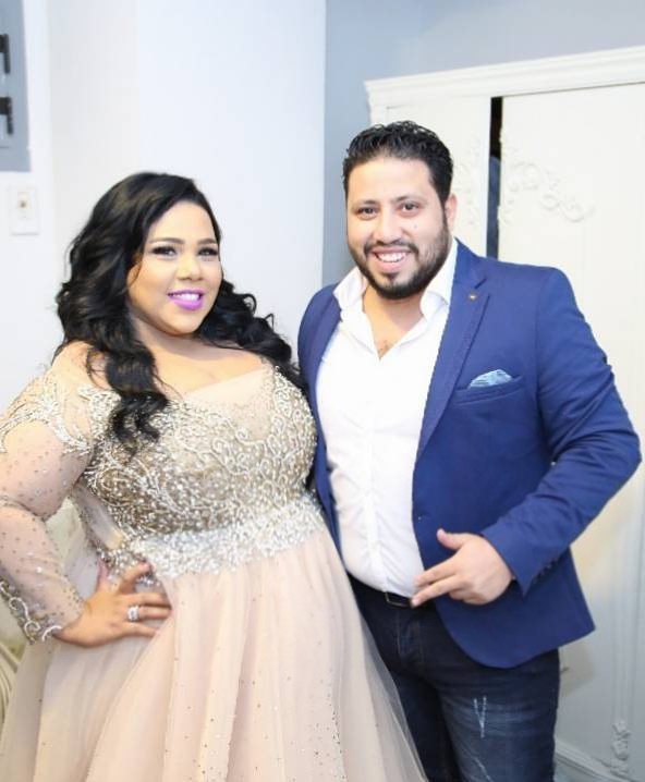 شيماء سيف وزوجها 