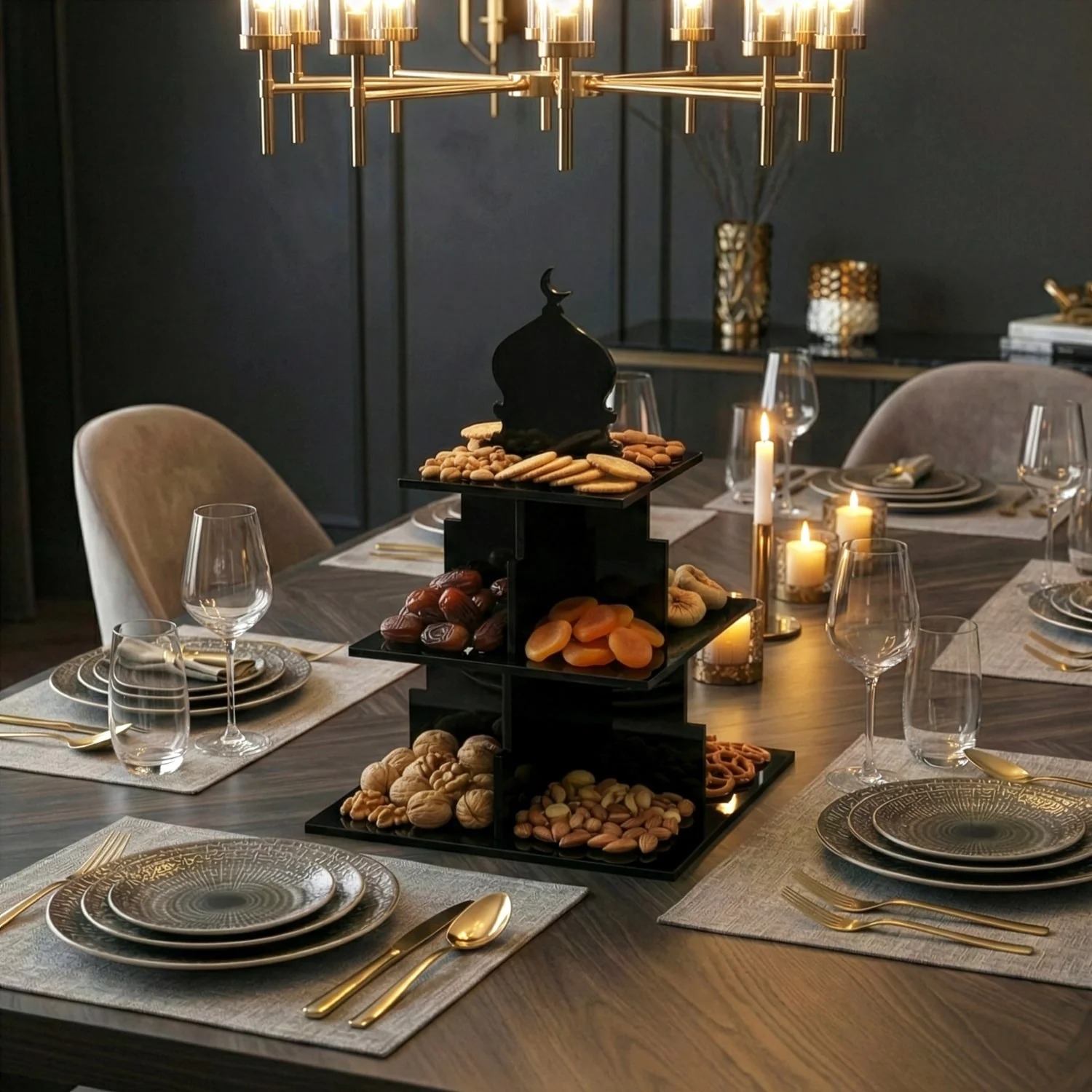 تزيين الطاولة الرمضانية 2026 بأسلوب أنيق