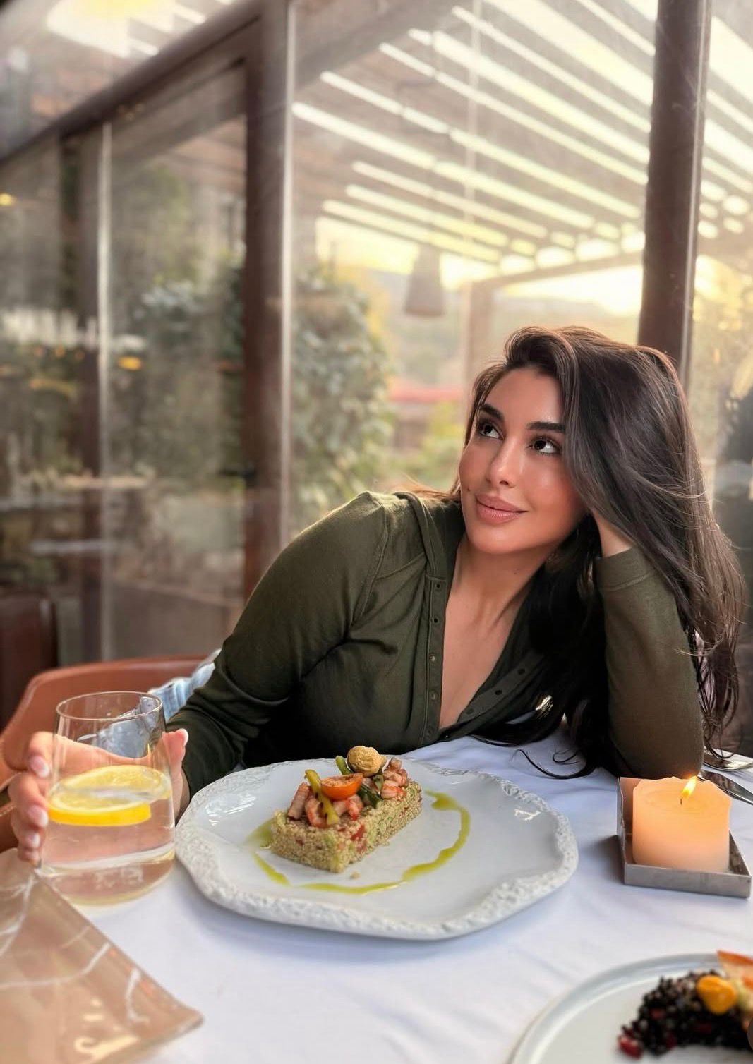 ياسمين صبري في العاصمة البلغارية صوفيا