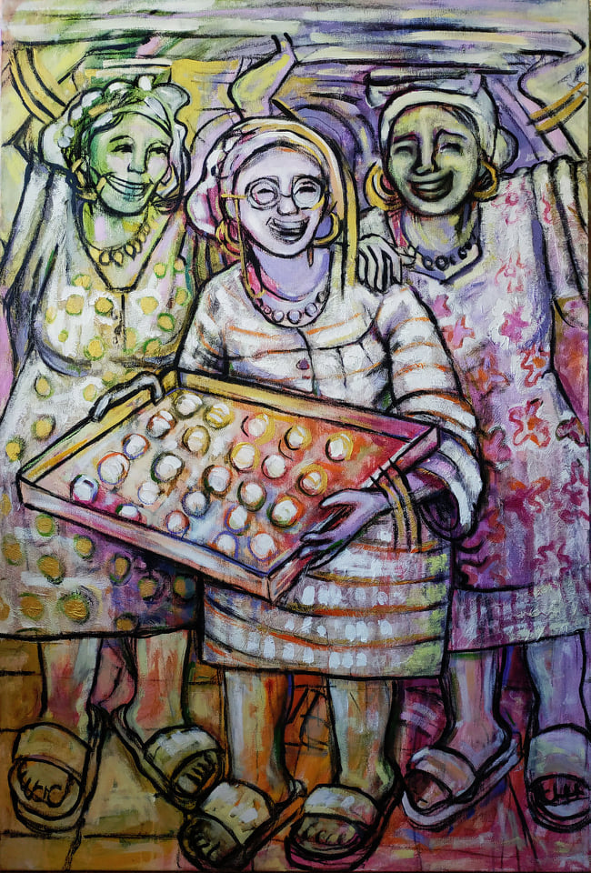 أعمال فنية تصور طقوس العيد