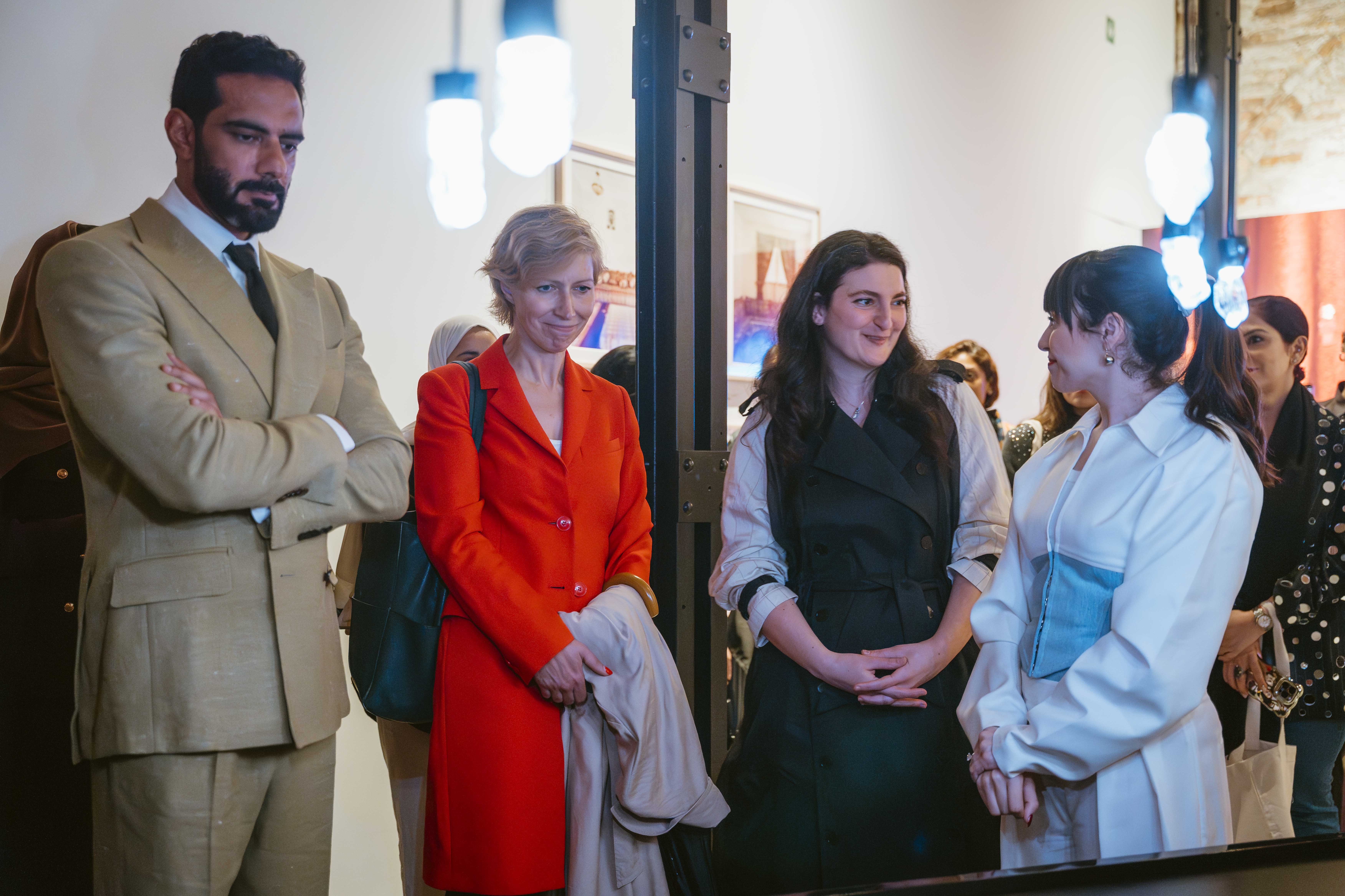 من افتتاح جناح الإمارات في بينالي البندقية – تصوير: Nino Consorte of Seeing Things