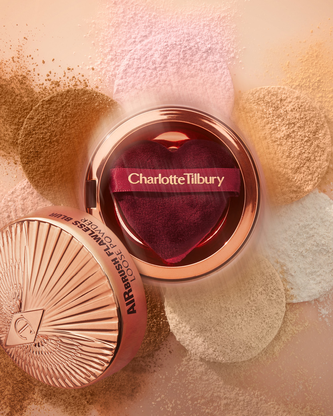 Airbrush Flawless Blur Loose Powder والبلاش Airbrush Flawless Blush Blur