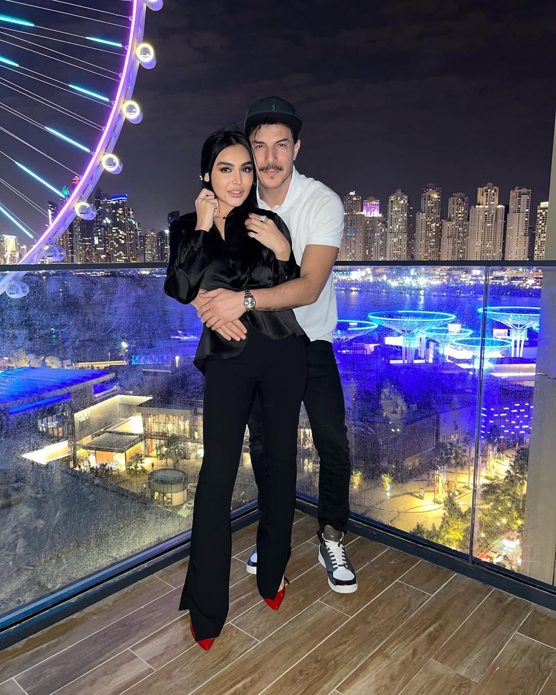 باسل خياط وزوجته ناهد زيدان