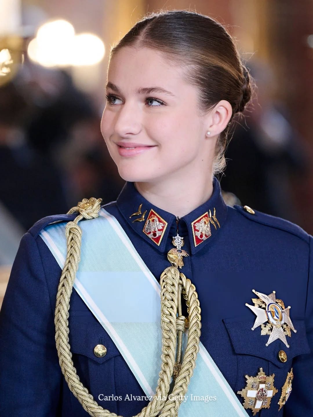 الأميرة ليونور تعيد رسم خطى والدها في احتفالات "باكوا ميليتار"