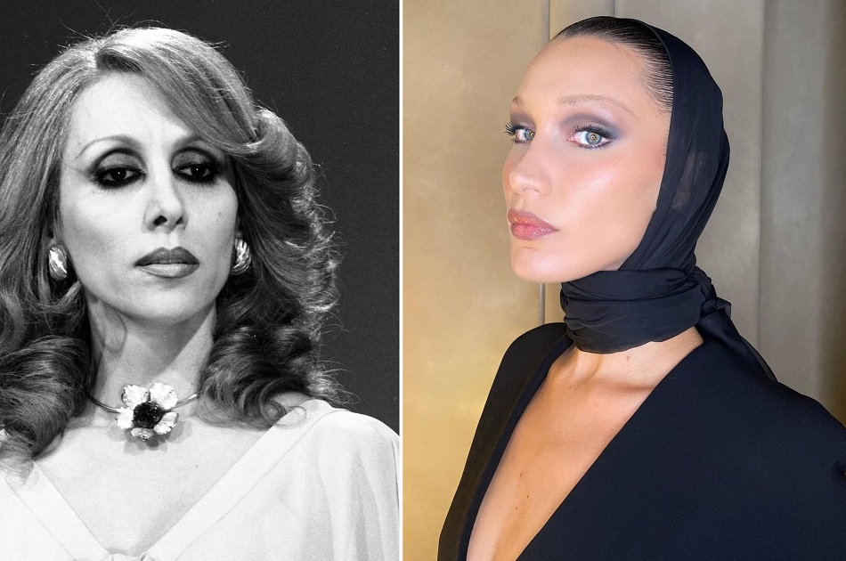 بيلا حديد تعيد إحياء إطلالة فيروز