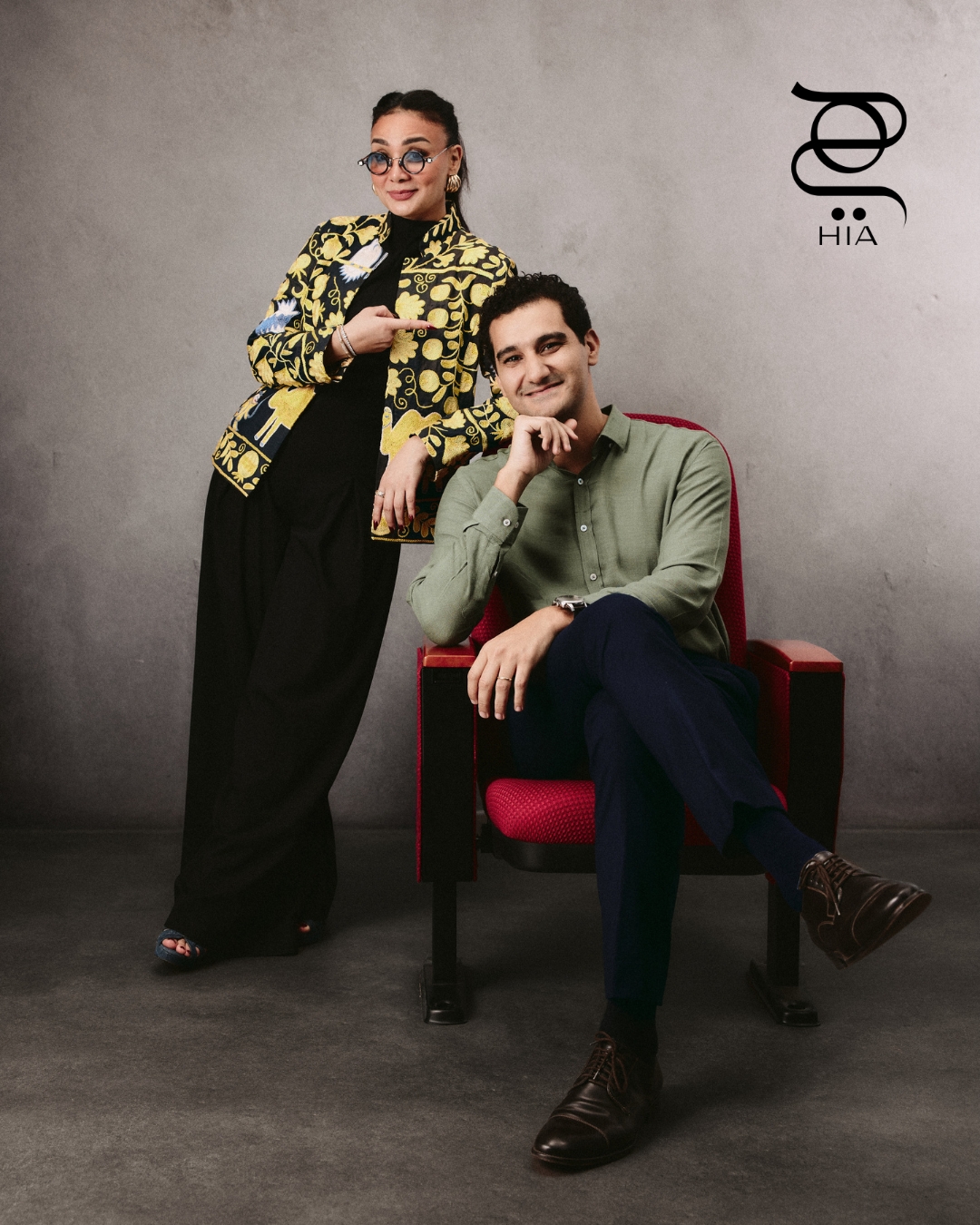 مخرج فيلم Seven Summits أمير الشناوي، والمنتجة رؤى المدني