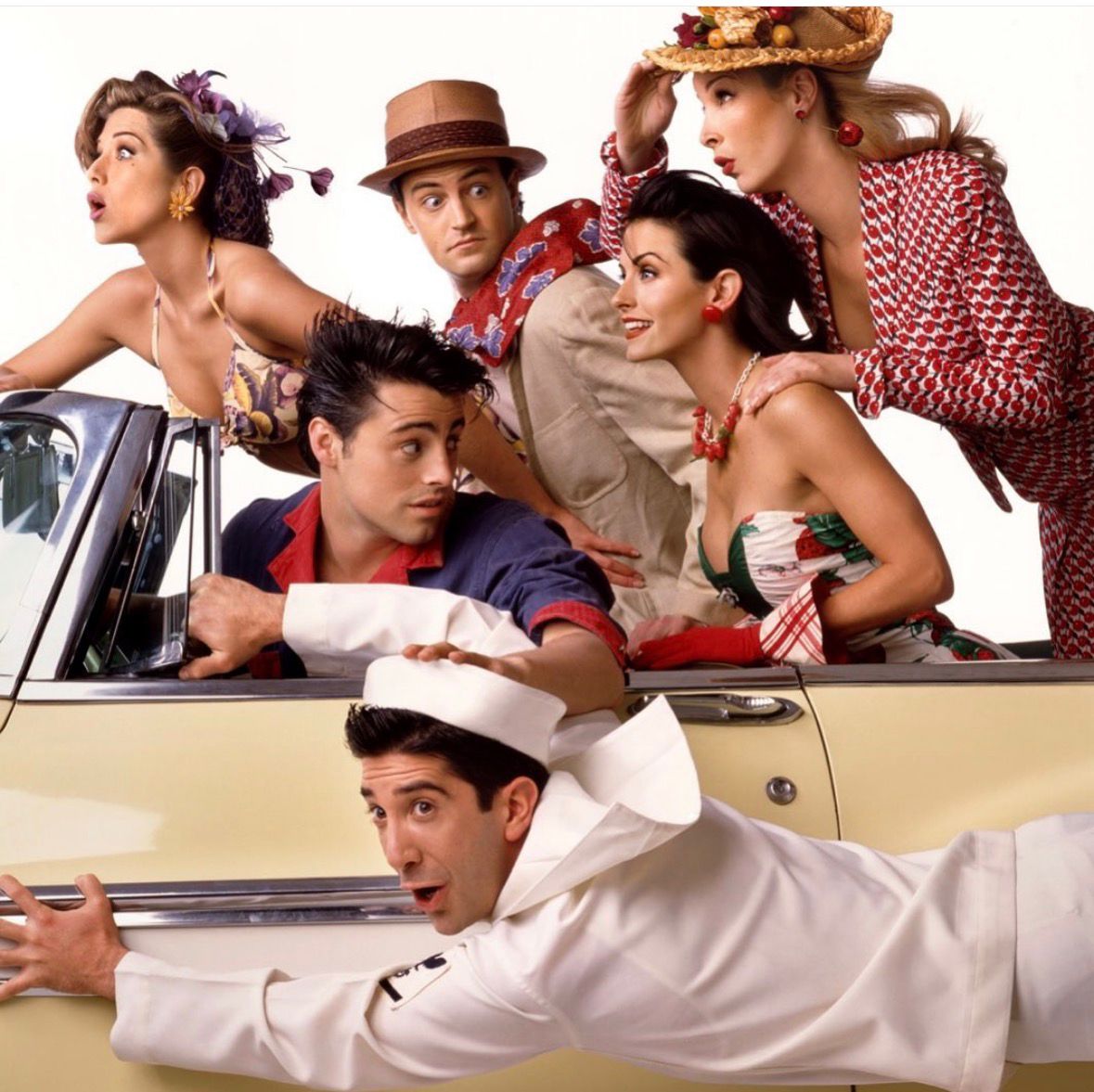 أبطال مسلسل Friends