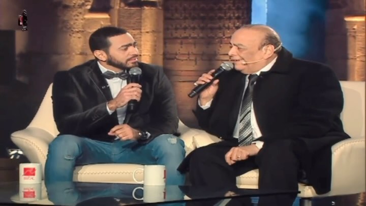 تامر حسني ووالده الراحل