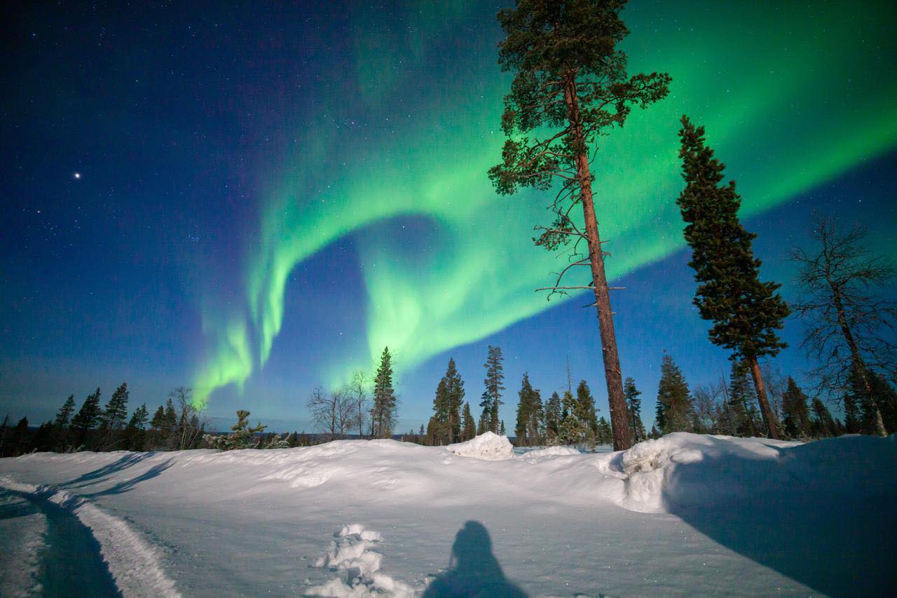 مدة ظاهرة الشفق القطبي