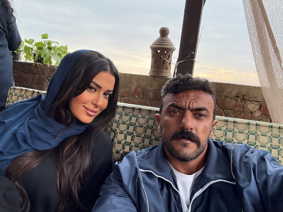 احمد العوضي وميرنا نور الدين