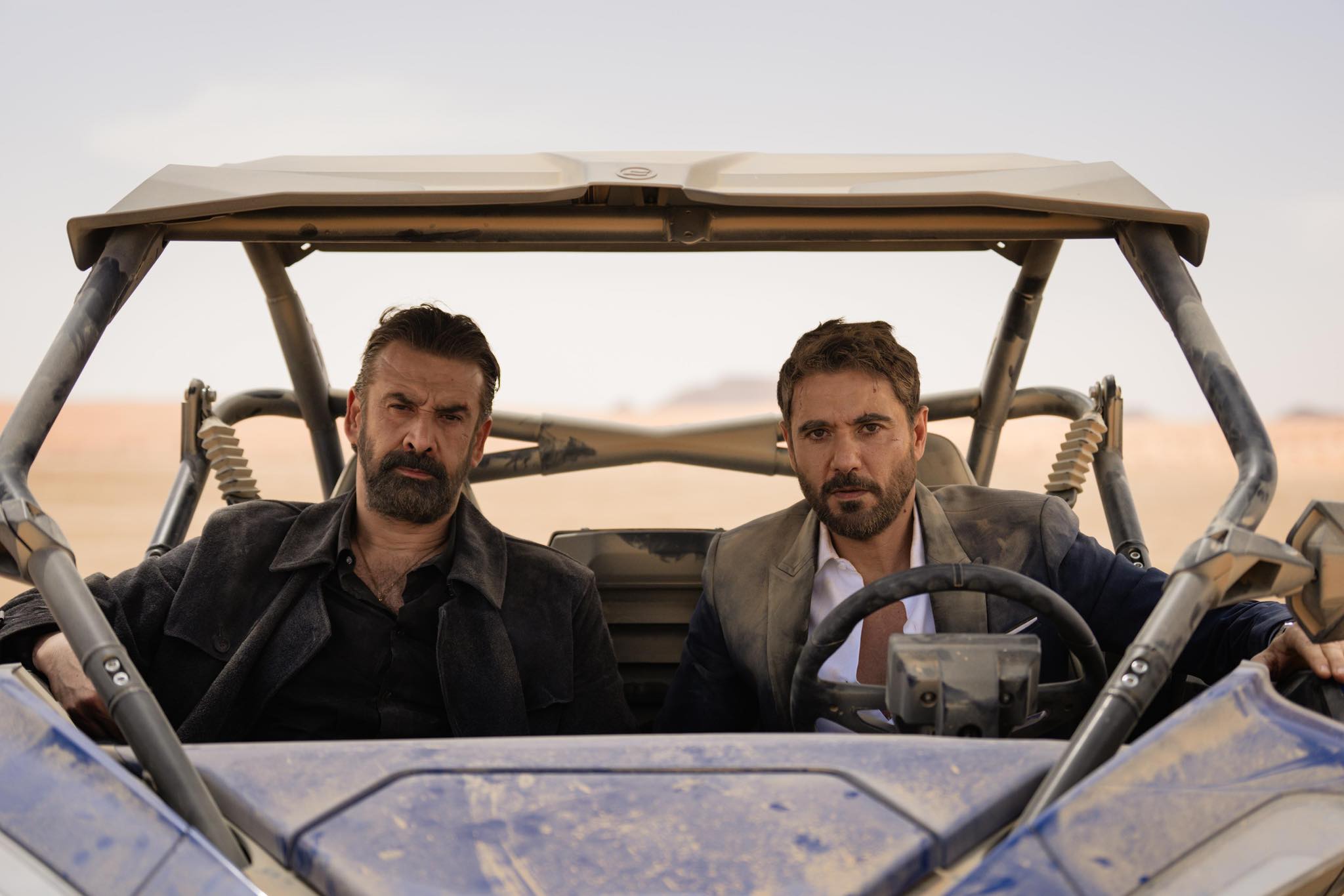 كريم عبد العزيز وأحمد عز في فيلم "7Dogs"