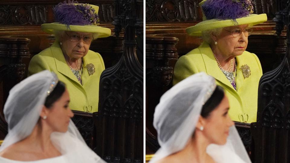 كيف تنبأت الملكة إليزابيث بـ "عاصفة" هاري وميغان قبل الزفاف؟