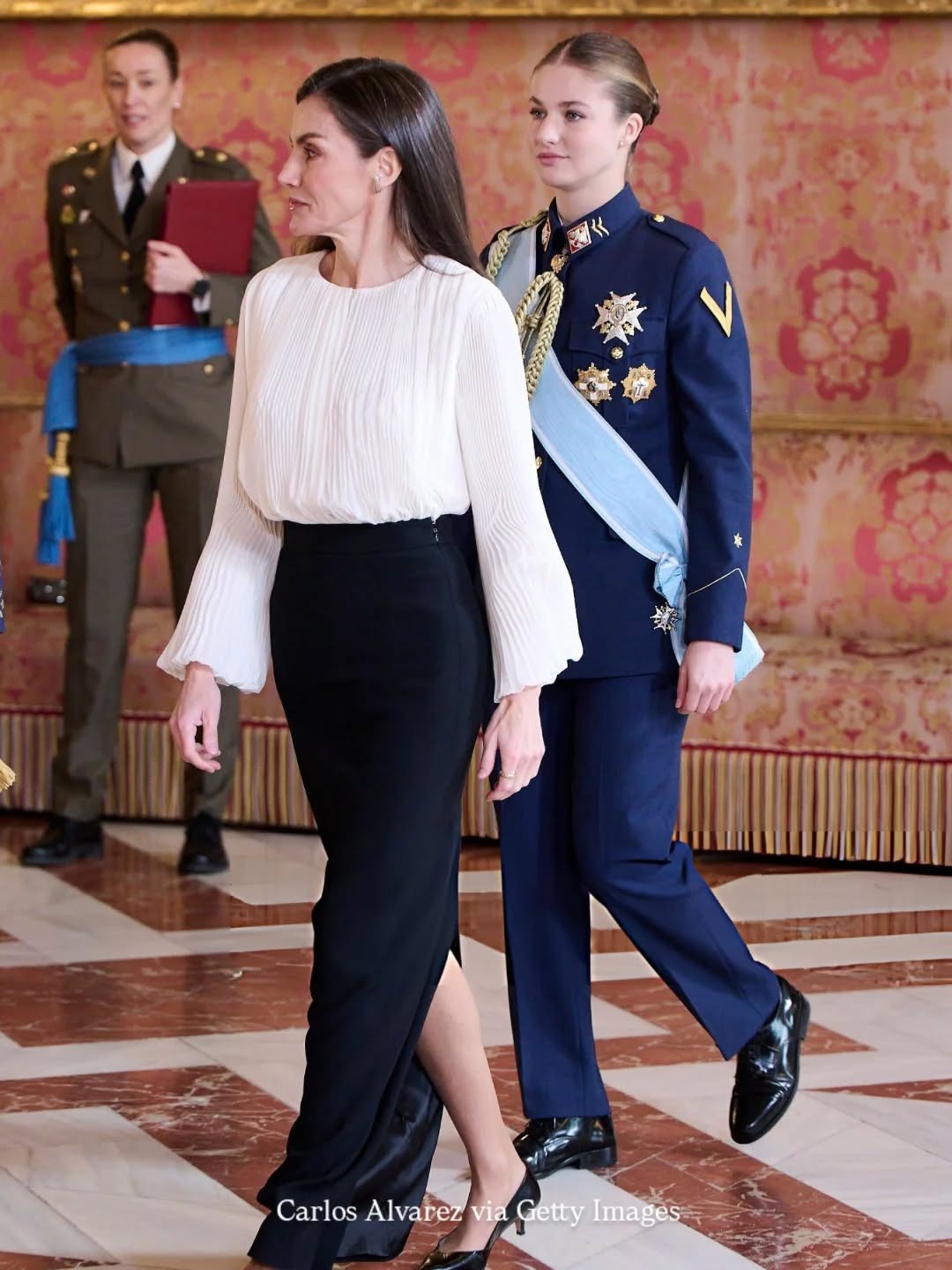 الأميرة ليونور تعيد رسم خطى والدها في احتفالات "باكوا ميليتار"