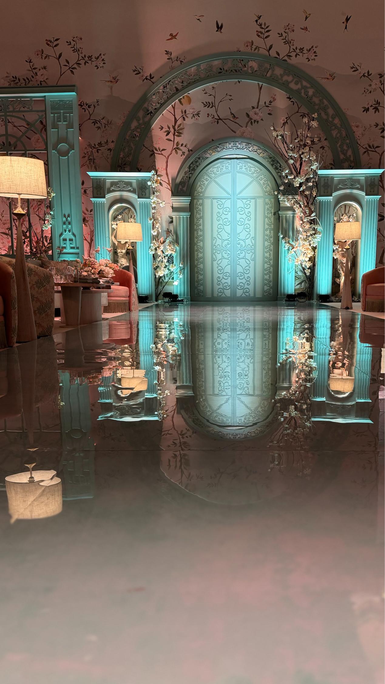 أجمل صور وفيديوهات ديكور زفاف بدر محمد عبده