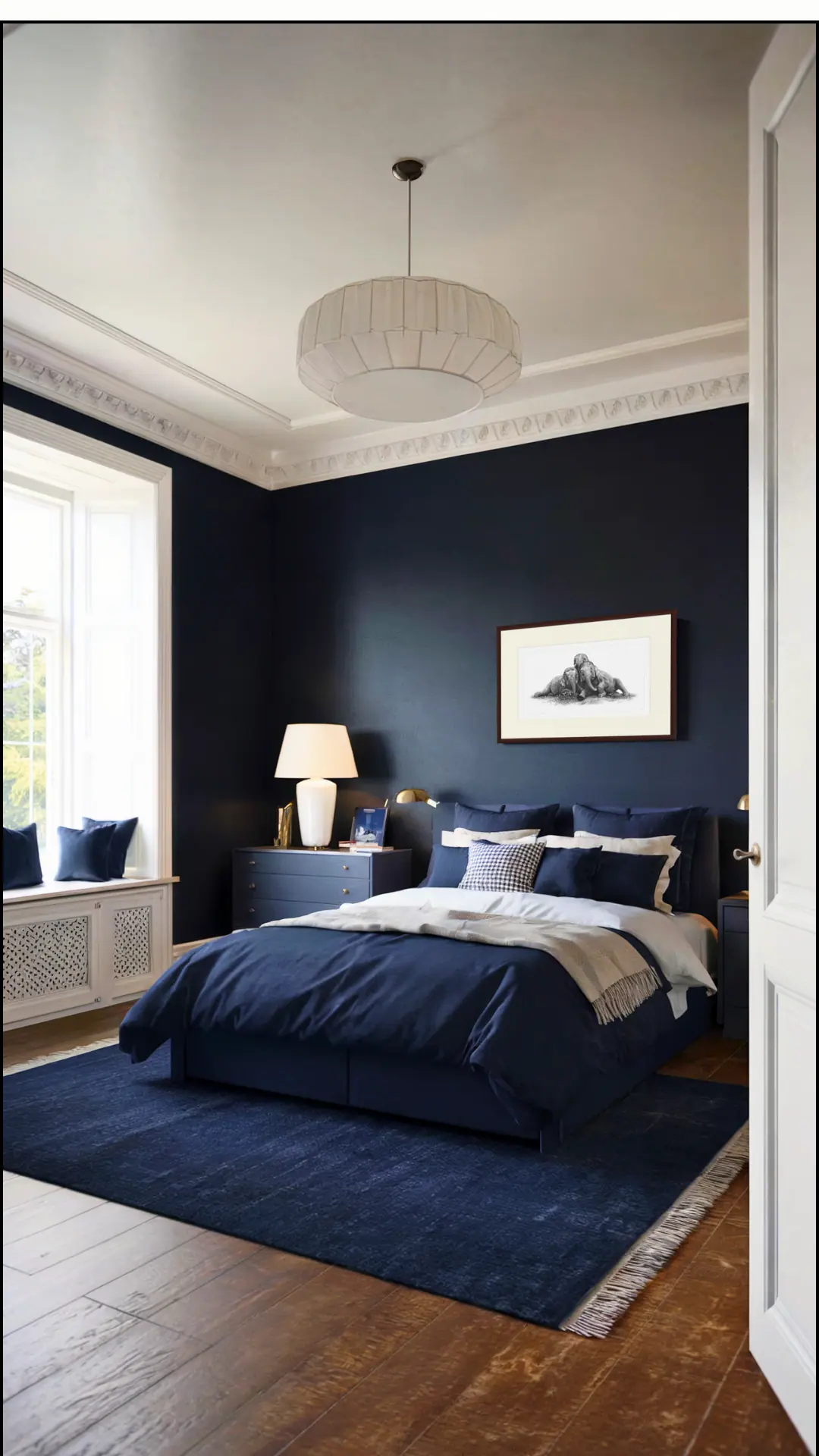 5 ألوان داكنة يختارها الخبراء للمساحات الصغيرة