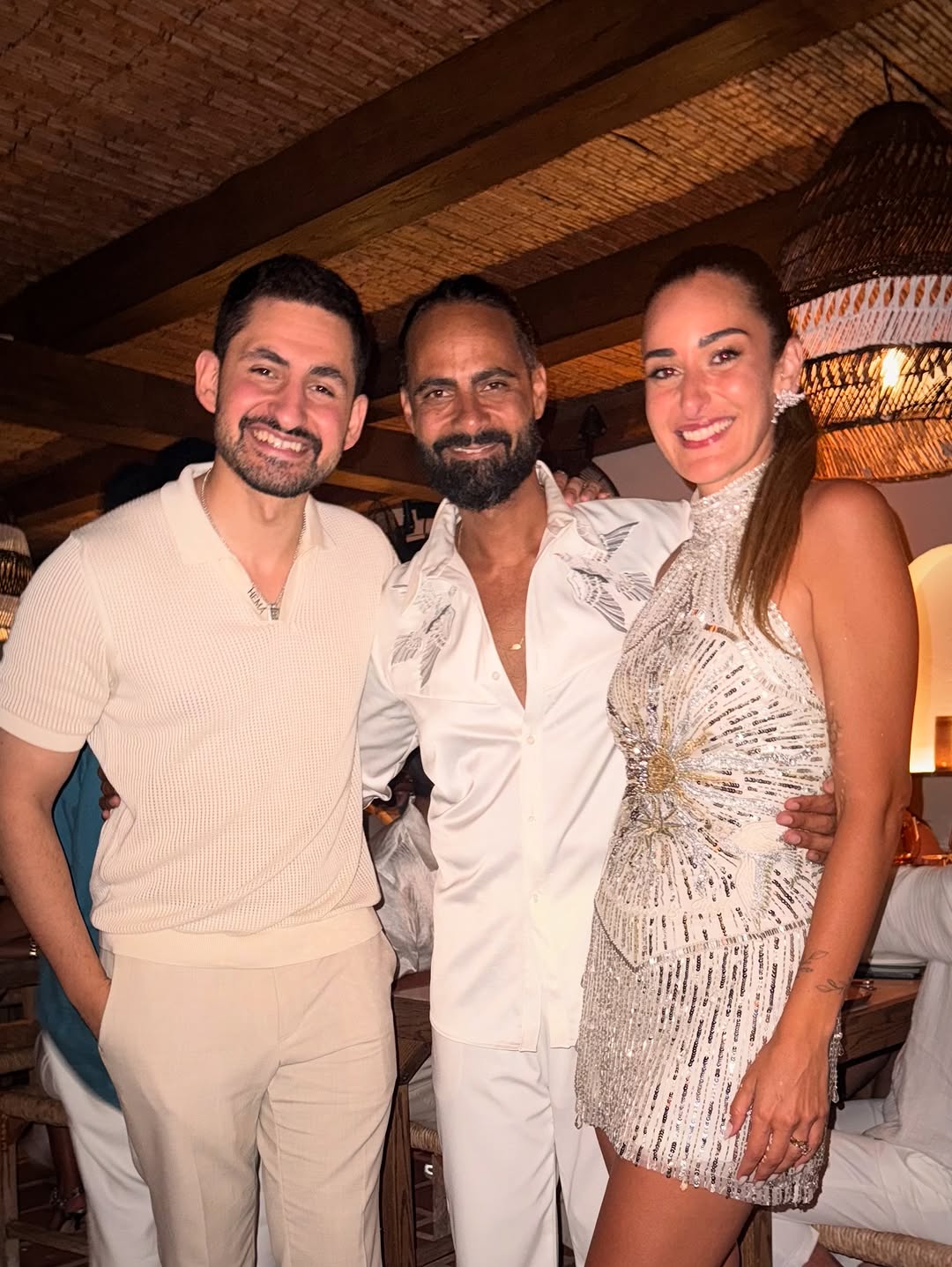 أمير المصري مع أمينة خليل وزوجها