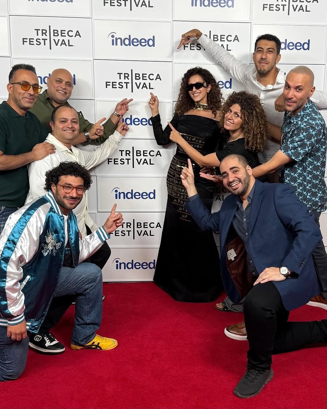 فريق فيلم "هابي بيرث داي" في مهرجان تريبيكا