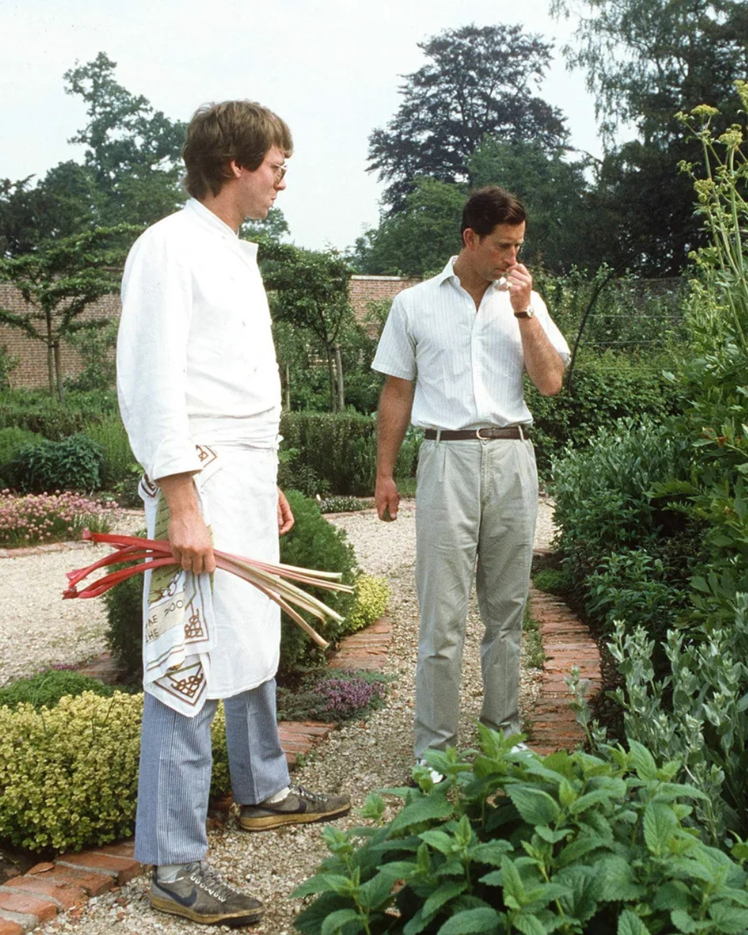 يشتهر الملك تشارلز، المعروف بحبه للبستنة