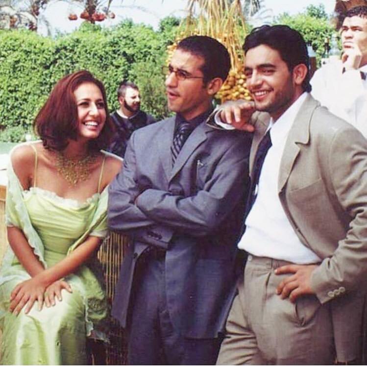 هاني سلامة وأحمد حلمي وحلا شيحة في فيلم "ألسلم والثعبان"