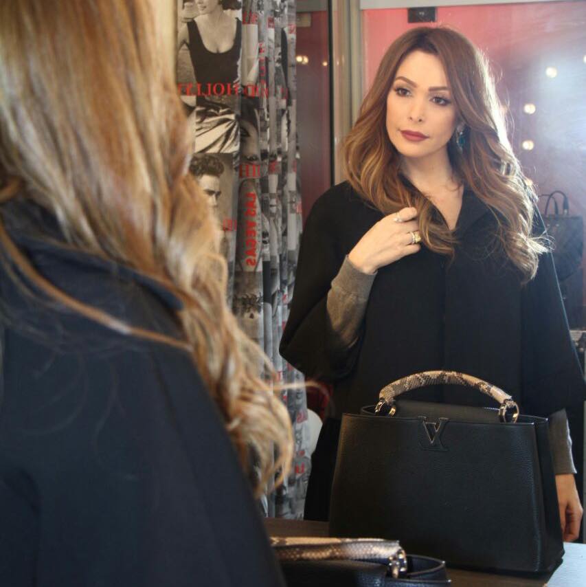 أحدث ظهور للفنانة أمل حجازي