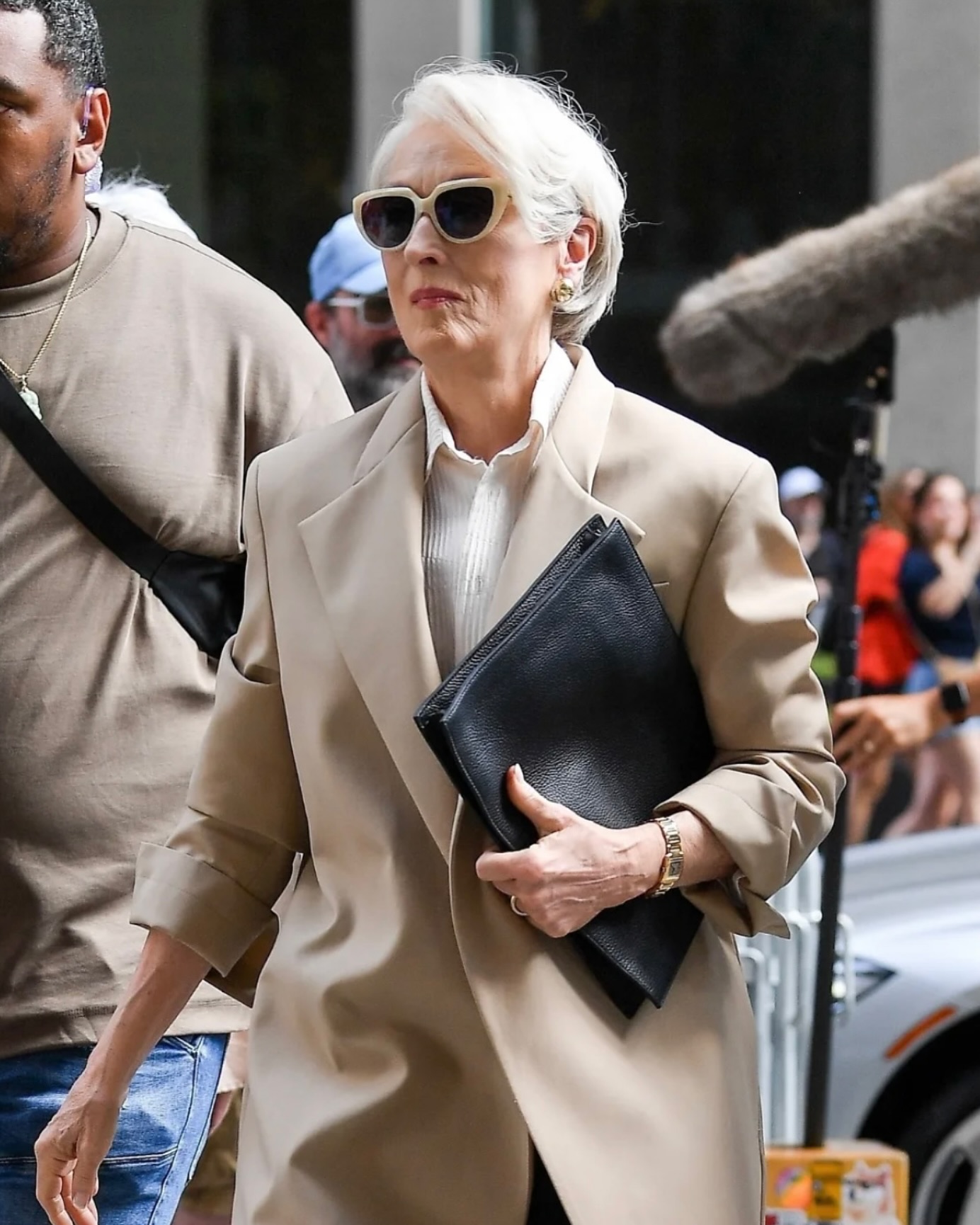 ميريل ستريب في كواليس فيلم  "The Devil Wears Prada 2"