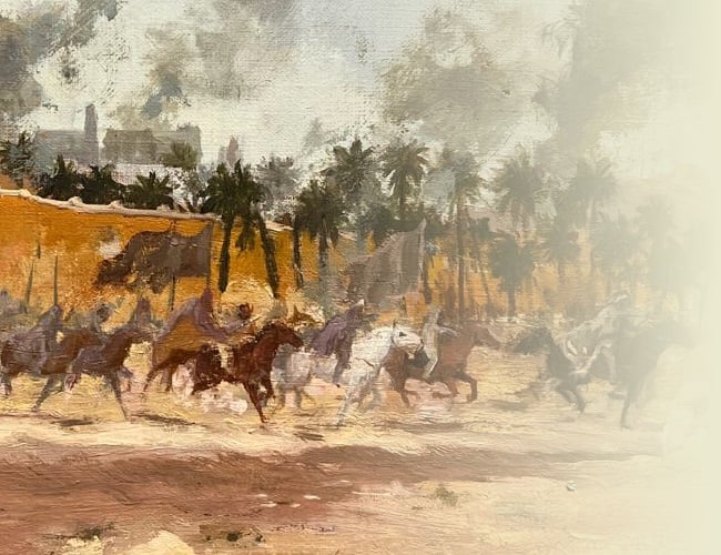 معرض نخوة معزّي ورحلة وطن في حي جاكس