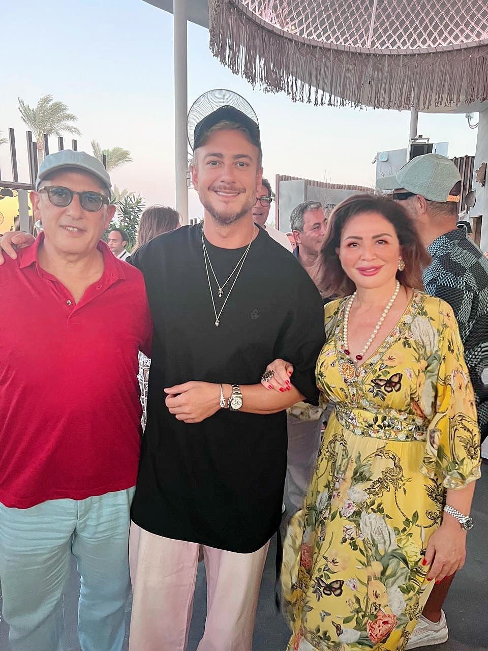سعد لمجرد مع إلهام شاهين