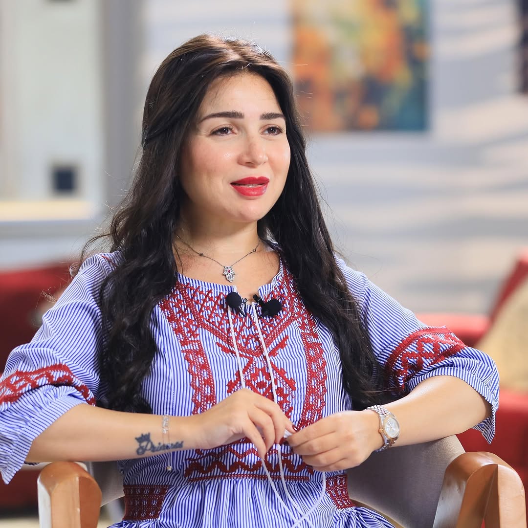 مي عز الدين في أحدث لقاء إعلامي