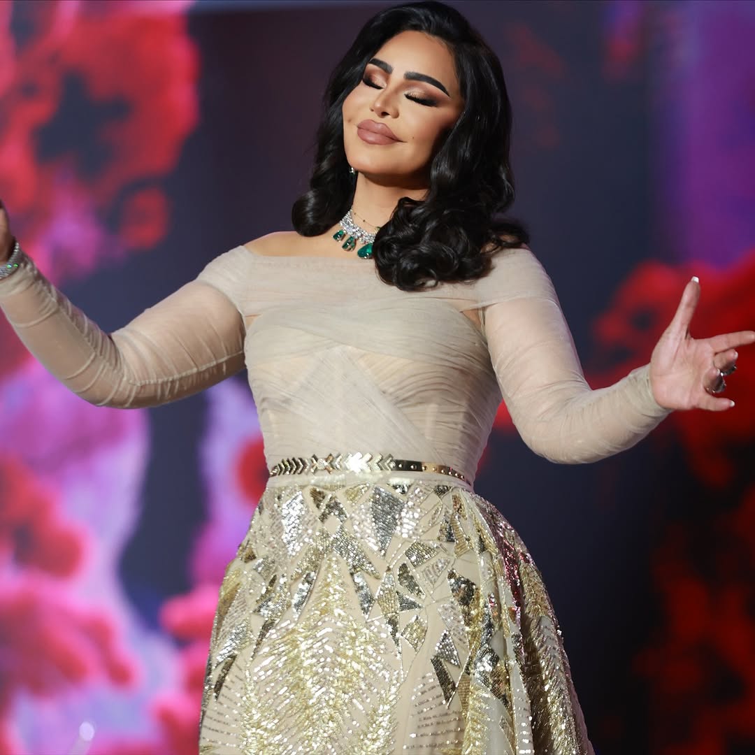 النجمة أحلام بعد عملية تجميل الأنف مؤخرا