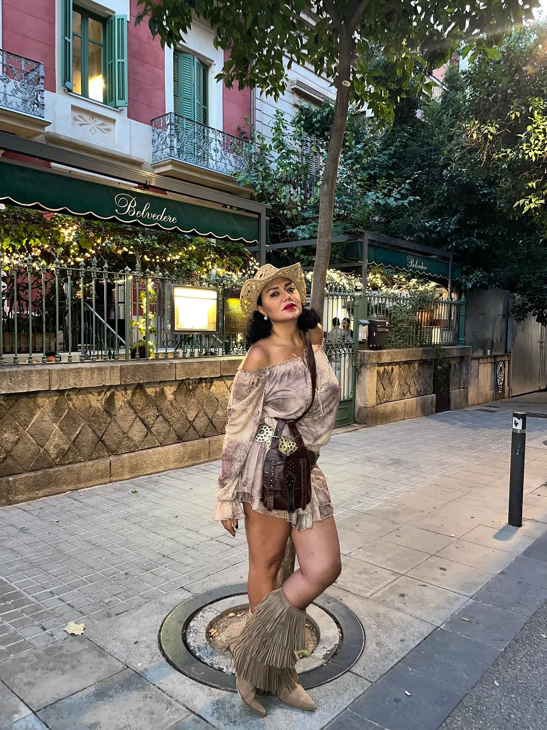رانيا يوسف في برشلونة