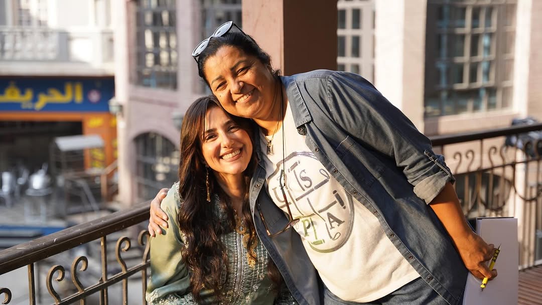 حنان مطاوع في كواليس مسلسل "الكينغ"