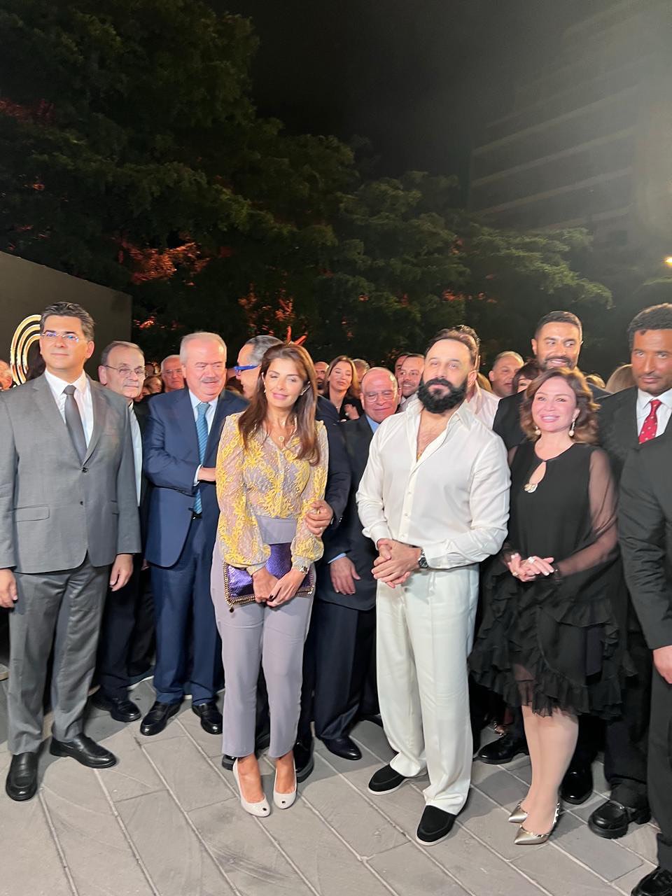 النجوم في حفل شركة الصباح