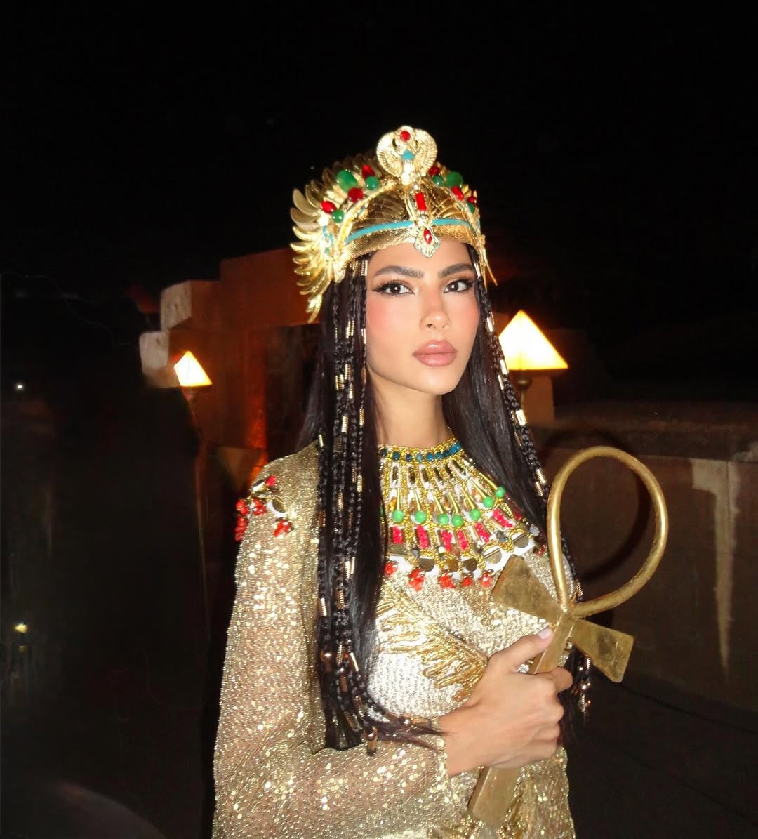 هدى المفتي في الحفل