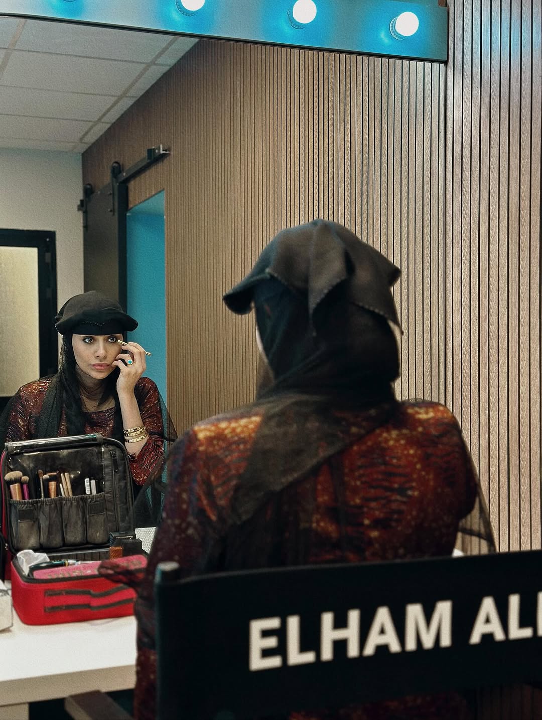 إلهام علي في كواليس تصوير مسلسل "شارع الأعشى 2"