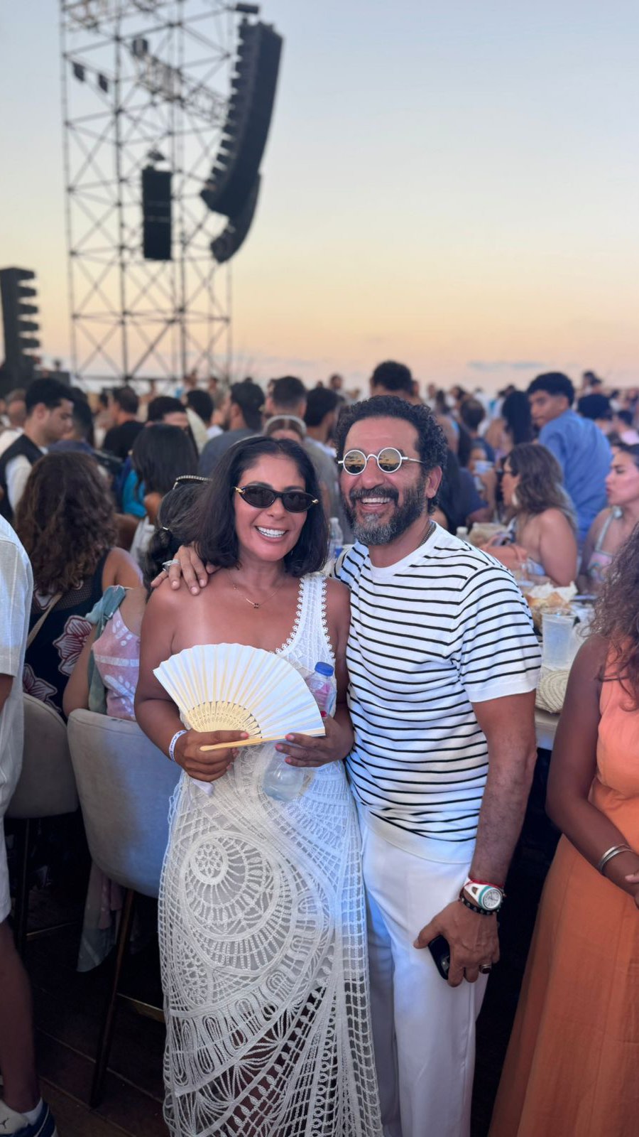 أحمد حلمي ومنى زكي