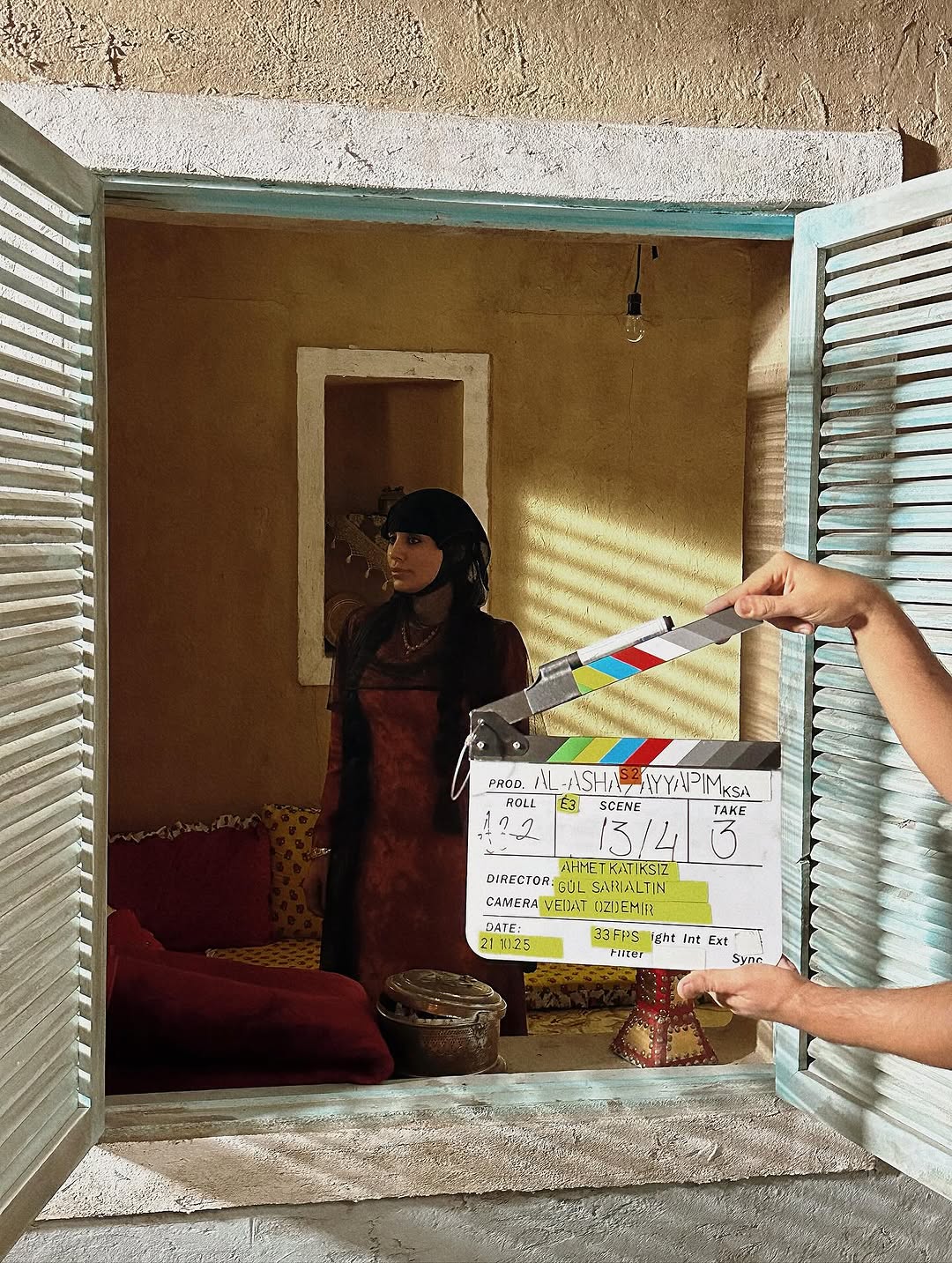 إلهام علي في كواليس تصوير مسلسل "شارع الأعشى 2"