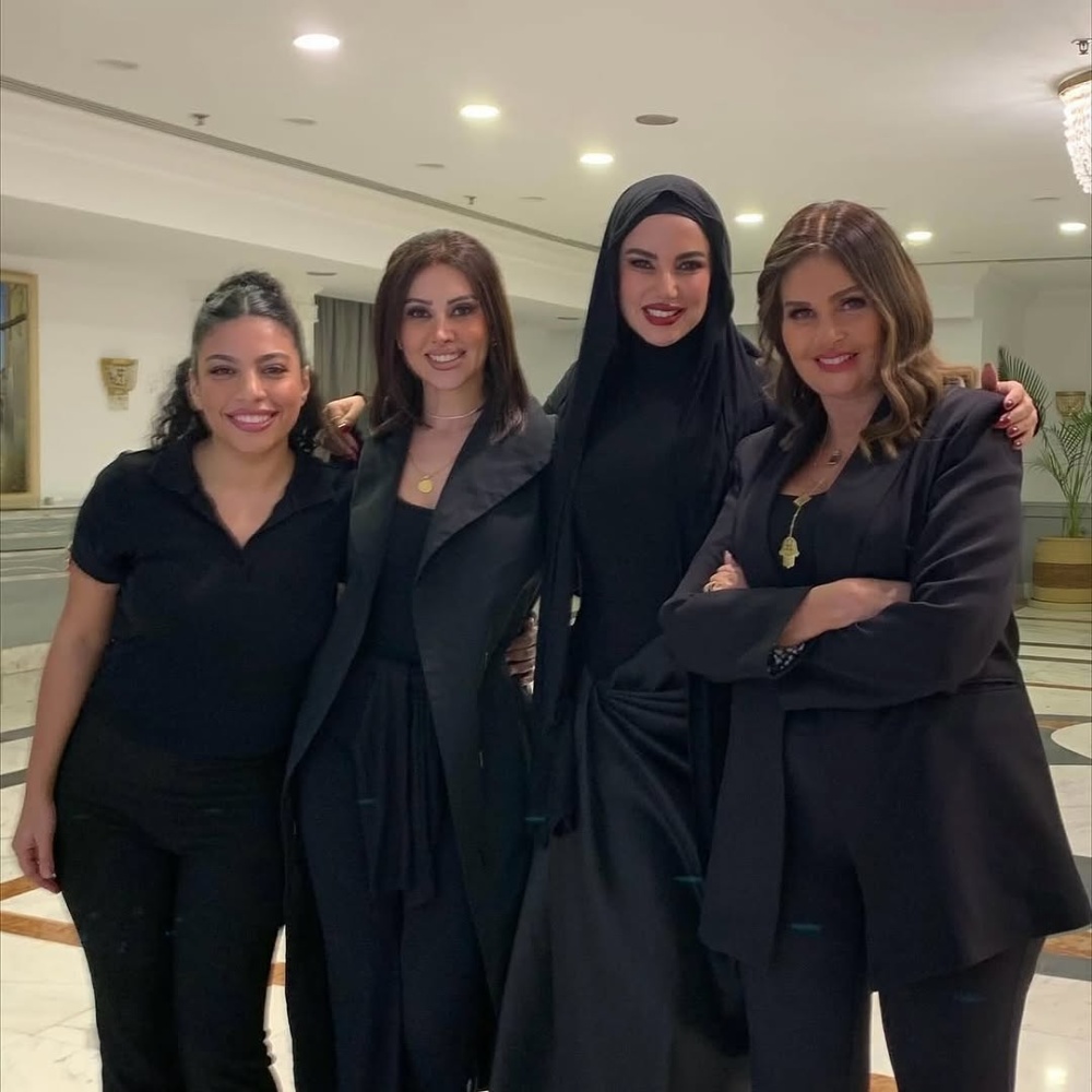 نجمات فيلم "الست لما" في كواليس التصوير