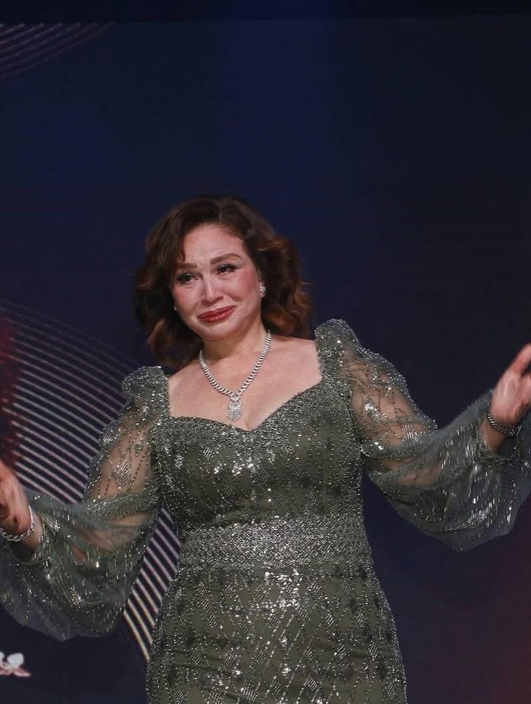 إلهام شاهين في حفل تكريمها