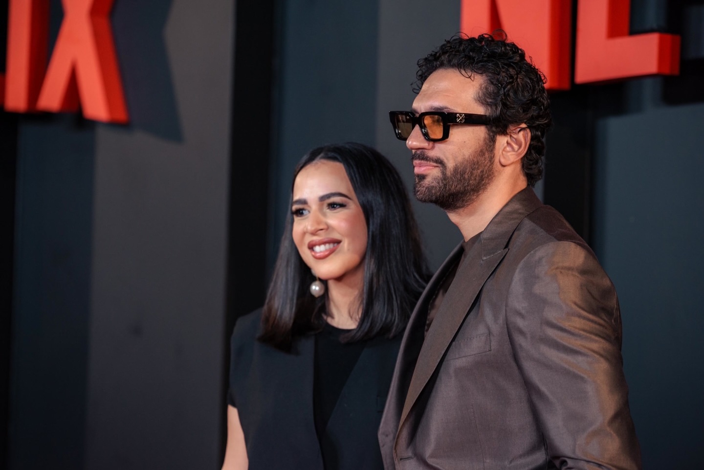 إيمي سمير غانم وحسن الرداد في مهرجان البحر الأحمر