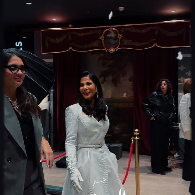 منى زكي في العرض الخاص لفيلم "الست"