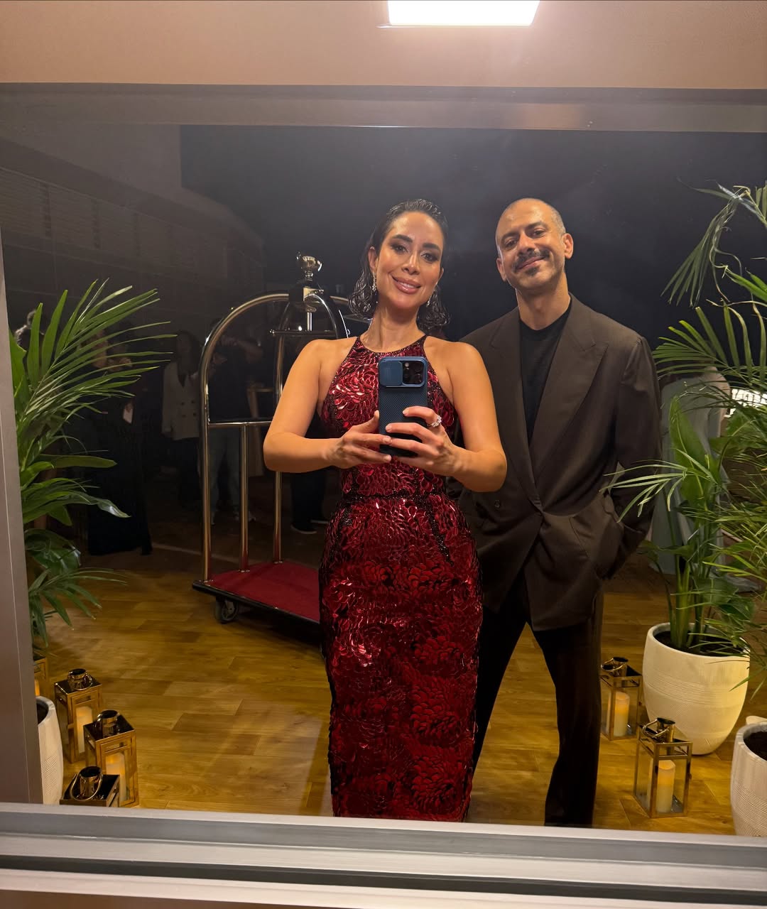 محمد فراج وبسنت شوقي